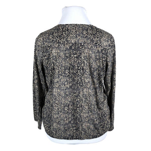 Unisex Soyaconcept - Trikotaažist pluus, suurus 42 - Pruun (2)