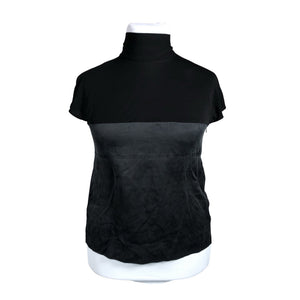 Unisex Red Valentino - Lühikeste käistega pluus, suurus 42 - Must (1)