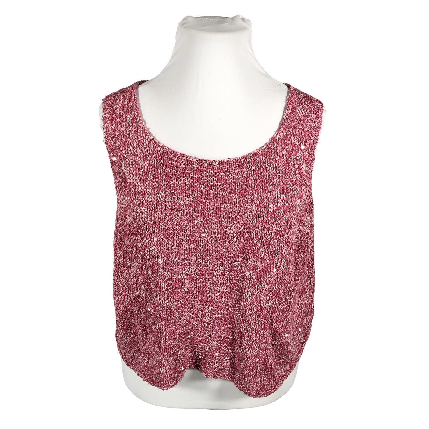 Unisex Handmade - Kootud vest, suurus 46 - Roosa (1)