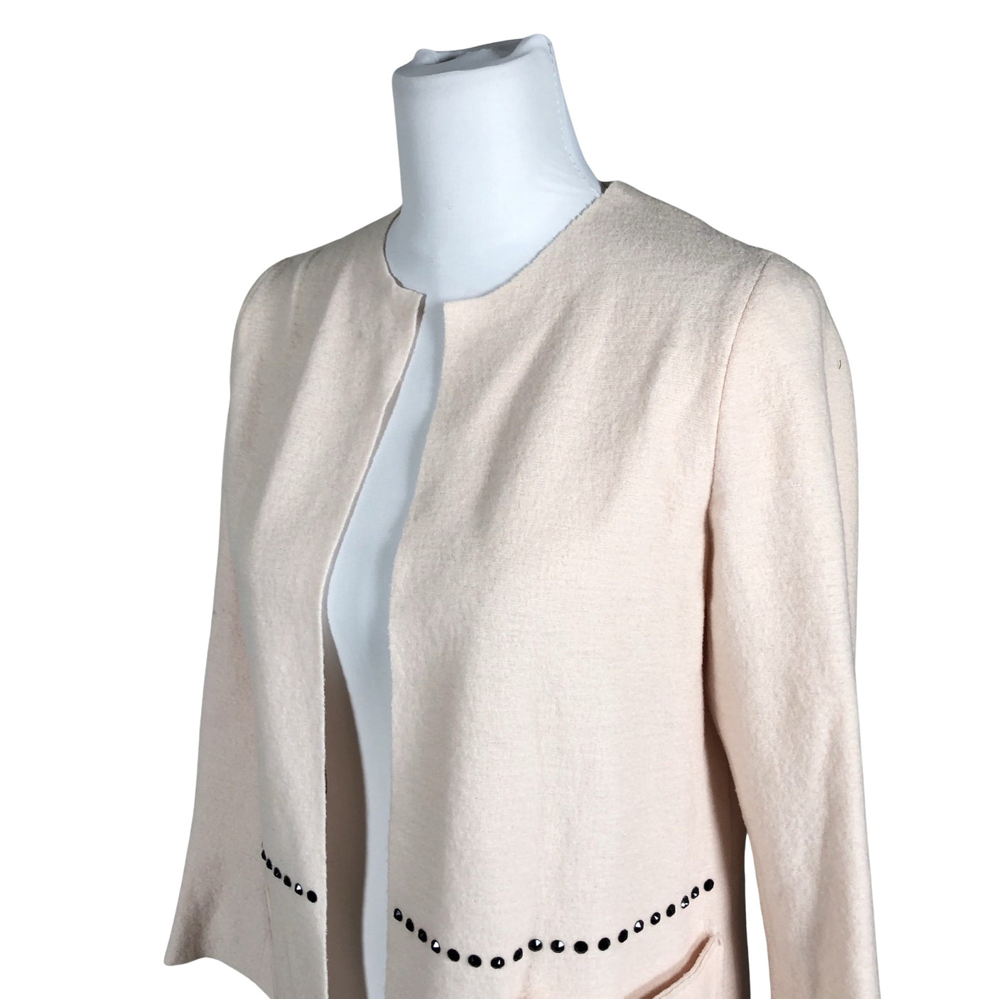 Unisex Muotikuu - Kardigan, suurus 36 - Heleroosa (3)