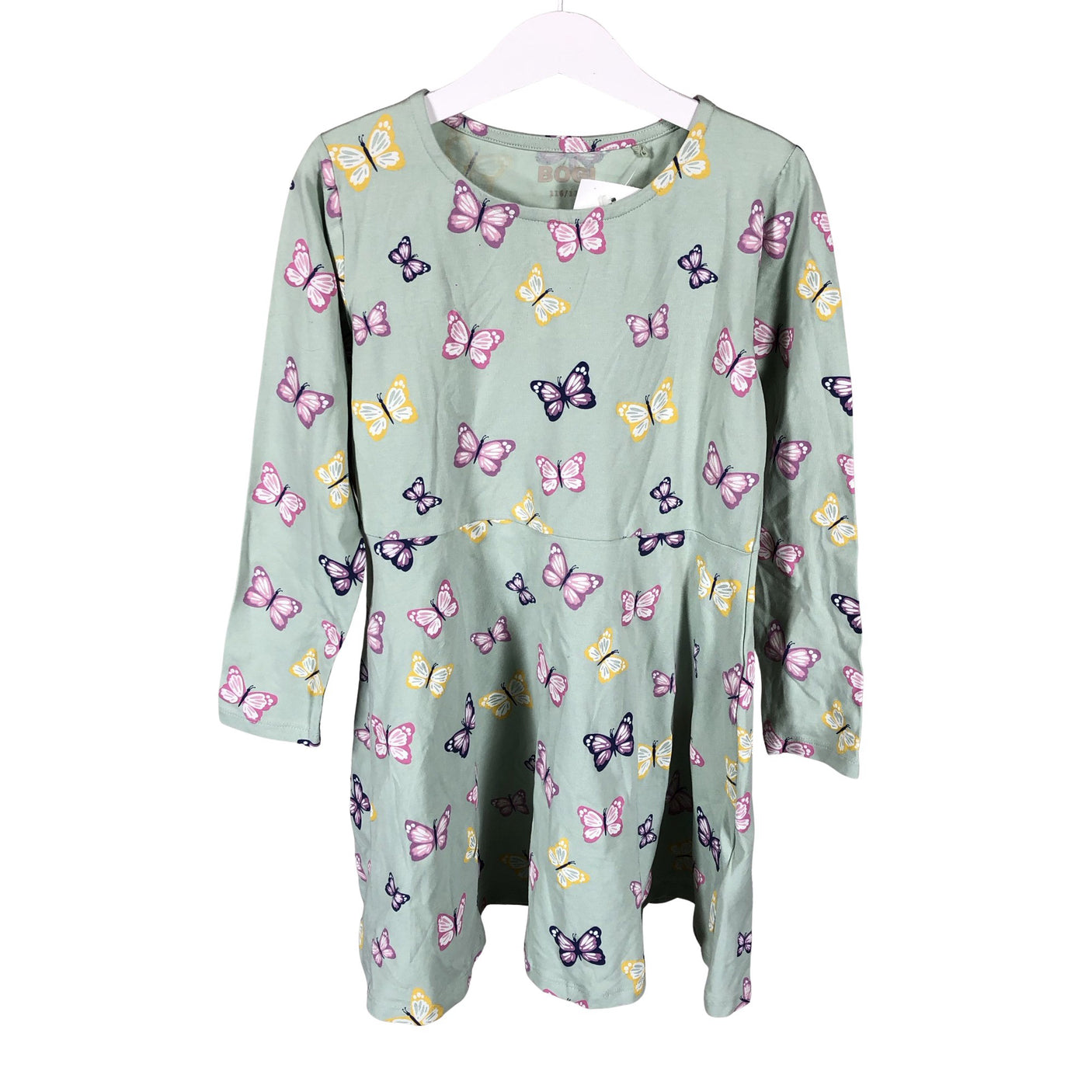 Unisex Bogi - Trikotaažist kleit, suurus 116 - 122 - Roheline (1)