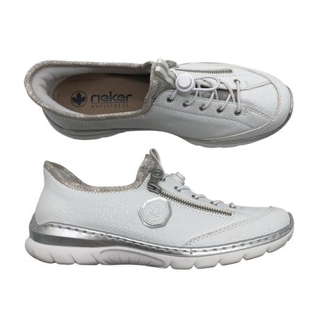 Unisex Rieker - Tossud, suurus 40 - Valge ()