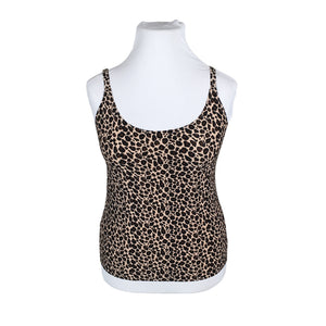 Unisex Chantelle - Trikotaažist topp, suurus 42 - Pruun (1)