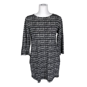 Unisex Marimekko - Trikotaažist tuunika, suurus 38 - Must (1)