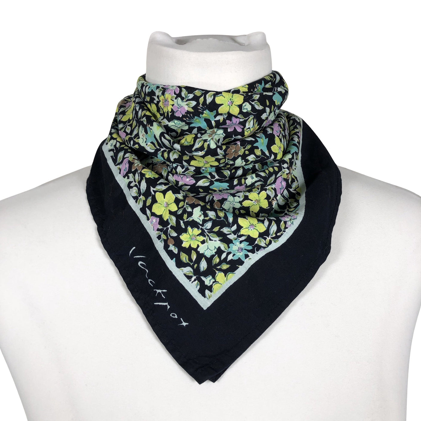 Unisex Jackpot - Õhuke sall, suurus Mini - Must (1)
