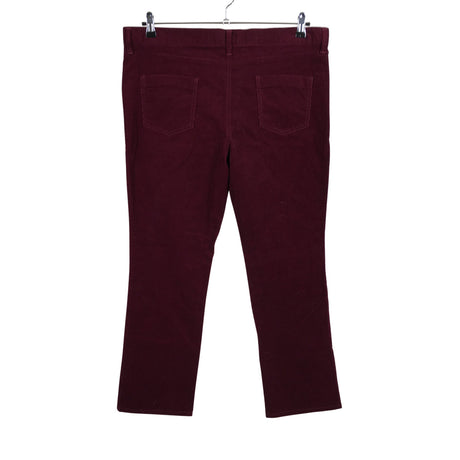 Unisex Marks&Spencer - Sametpüksid, suurus 44 - Veinipunane (2)