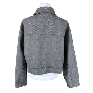 Unisex Lindex - Villane mantel, suurus 40 - Hall (2)