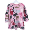 Unisex Lindex - Trikotaažist kleit, suurus 110 - 116 - Heleroosa ()