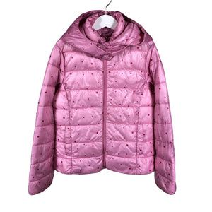 Unisex Benetton - Õhem talvejope, suurus 134 - 140 - Heleroosa (1)