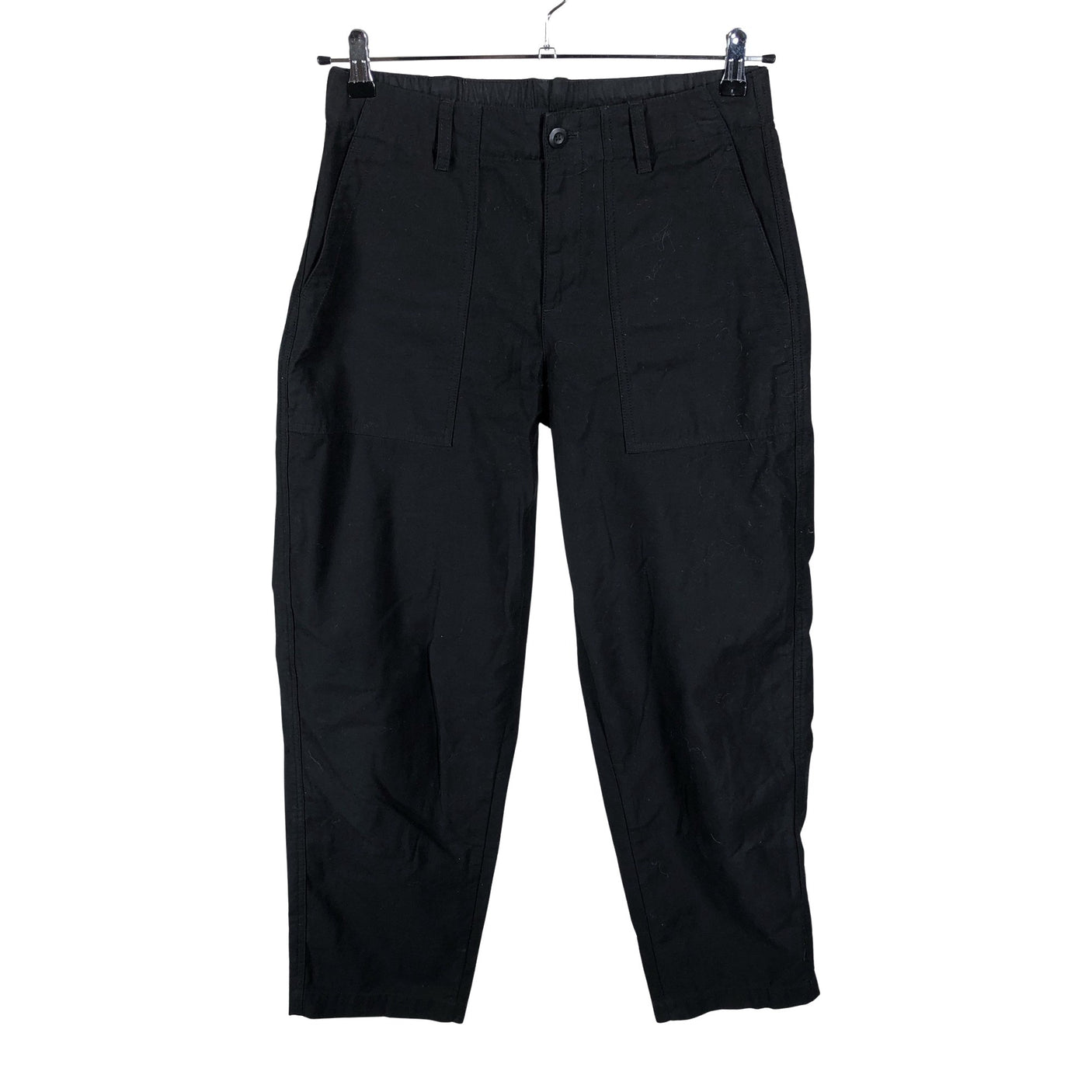 Unisex Uniqlo - Mittevenivad püksid, suurus 38 - Must (1)