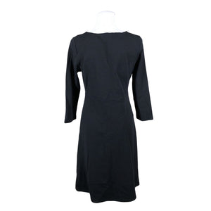 Unisex Andiata - Trikotaažist kleit, suurus 38 - Must (2)