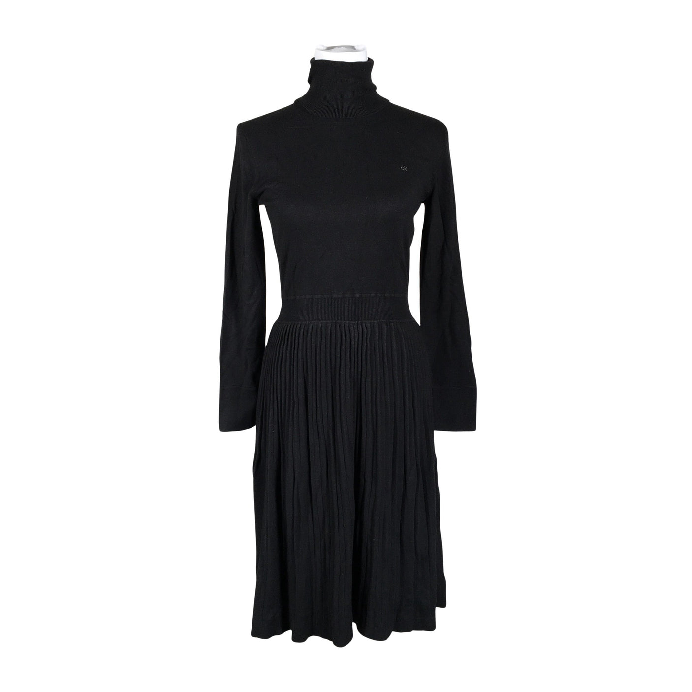 Unisex Calvin Klein - Kootud kleit, suurus 34 - Must (1)