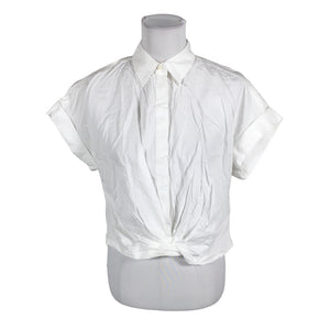 Unisex Lauren Ralph Lauren - Lühikeste käistega pluus, suurus 38 - Valge (1)