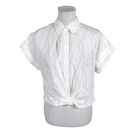 Unisex Lauren Ralph Lauren - Lühikeste käistega pluus, suurus 38 - Valge ()