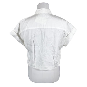 Unisex Lauren Ralph Lauren - Lühikeste käistega pluus, suurus 38 - Valge (2)