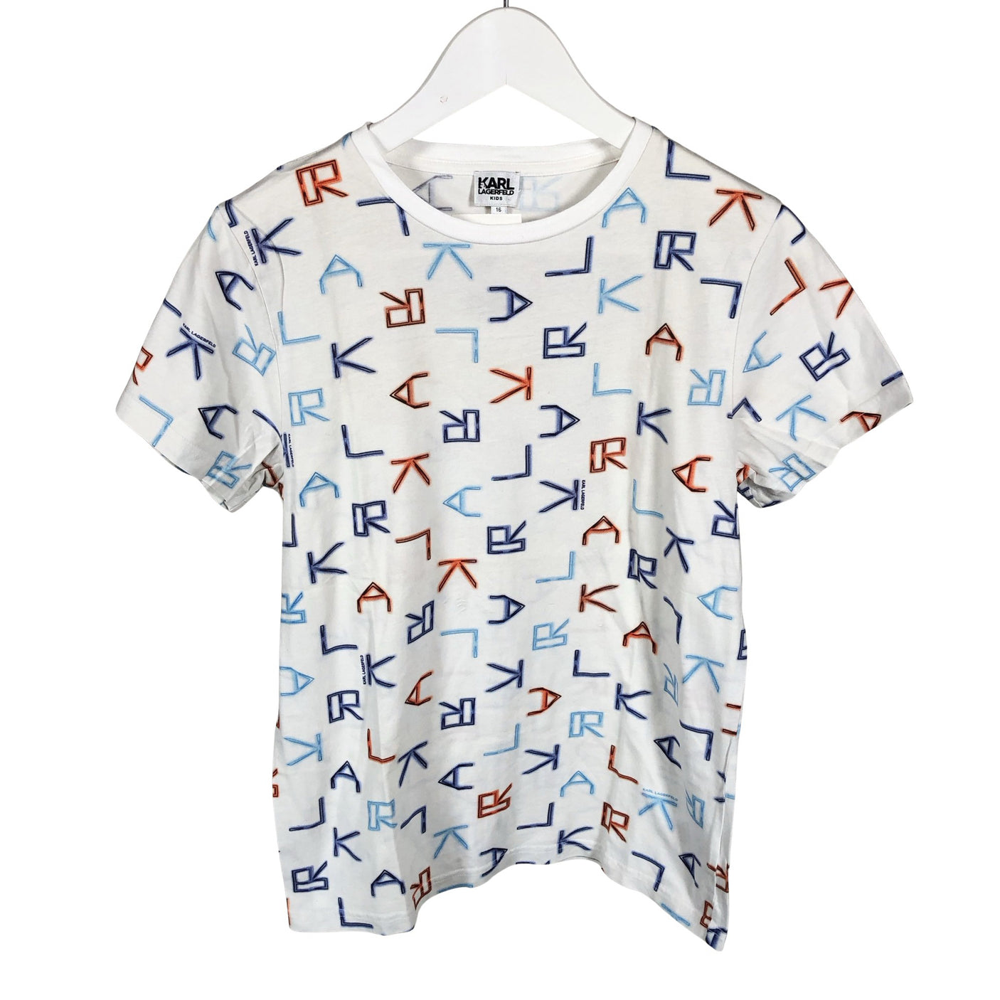 Unisex Karl Lagerfeld - T-särk, suurus 164 - 170 - Valge (1)