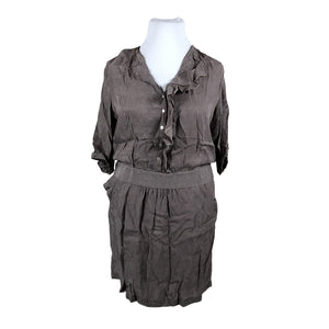 Unisex Gerard Darel - Mitteveniv kleit, suurus 44 - Pruun (1)