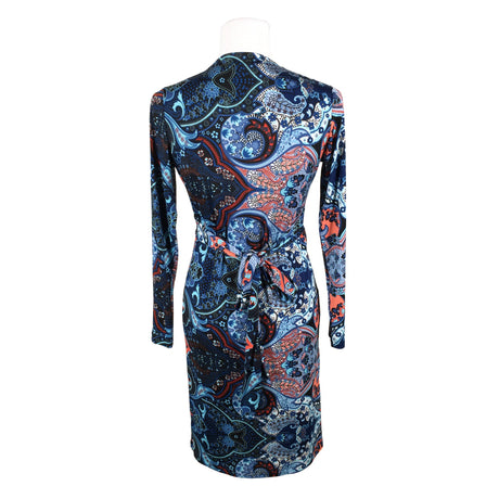 Unisex Andiata - Trikotaažist kleit, suurus 36 - Sinine (2)