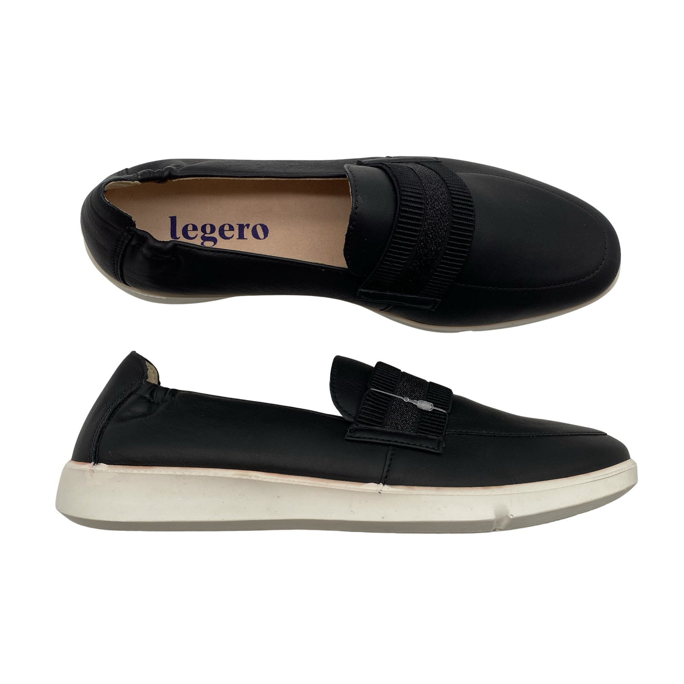 Unisex Legero - Mokassiinid, suurus 39 - Must (1)
