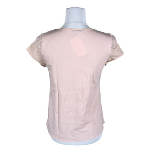 Unisex Massimo Dutti - T-särk, suurus 36 - Heleroosa (2)