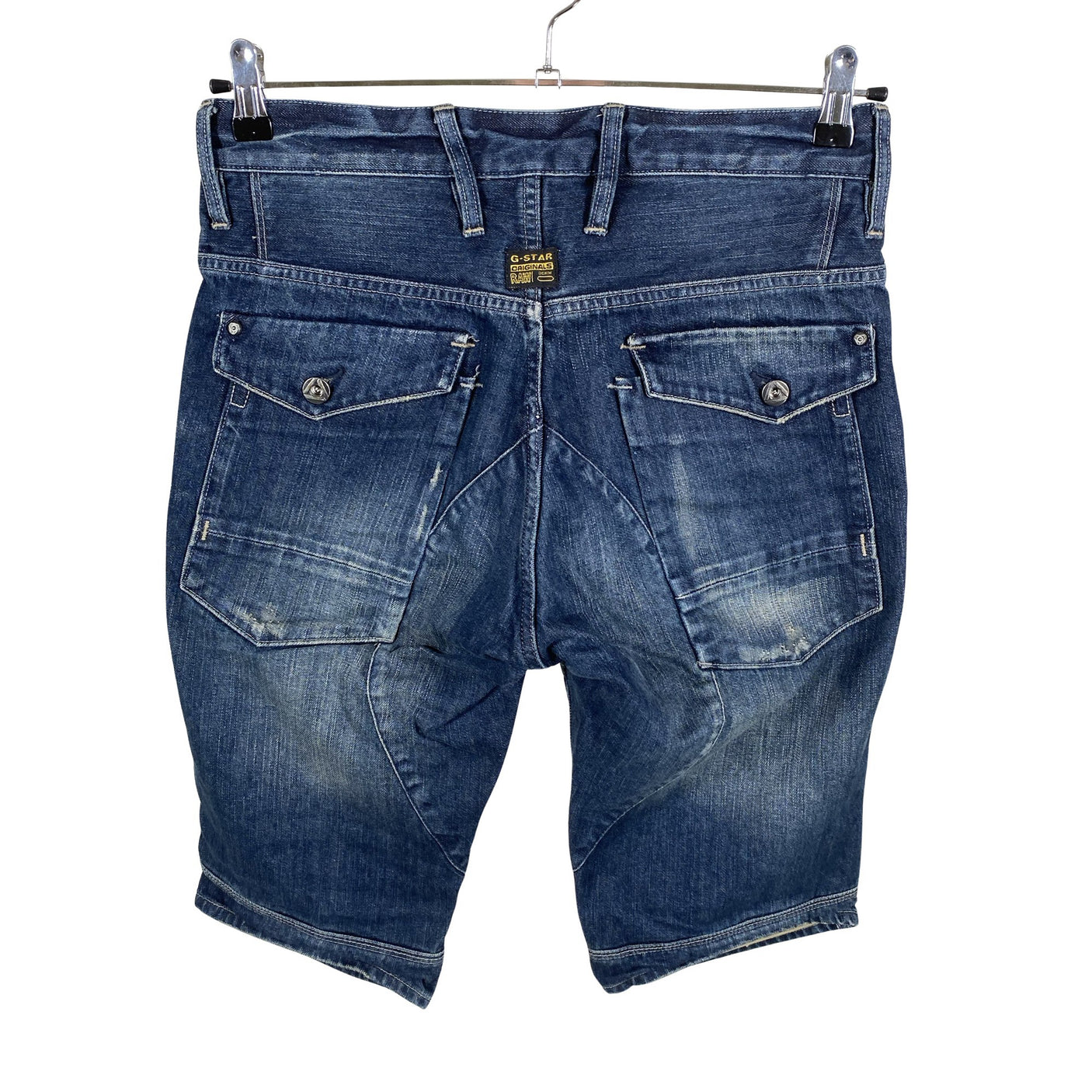 Unisex G-star - Teksast lühikesed püksid, suurus W31 - Sinine (2)