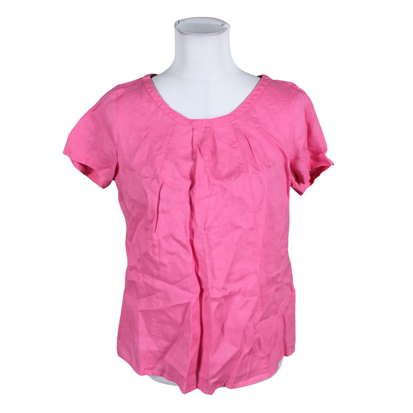 Unisex Gerry Weber - Lühikeste käistega pluus, suurus 38 - Heleroosa (1)