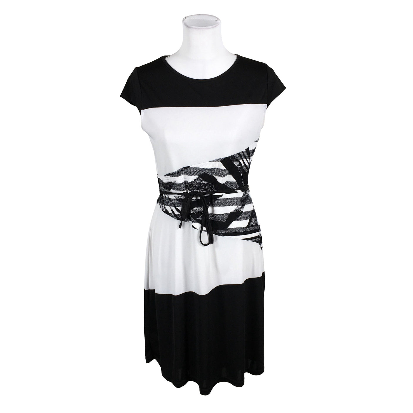 Unisex Wearhouse - Trikotaažist kleit, suurus 38 - Must (1)