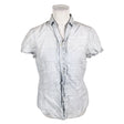 Unisex Marc O'Polo - Lühikeste käistega pluus, suurus 38 - Helesinine ()