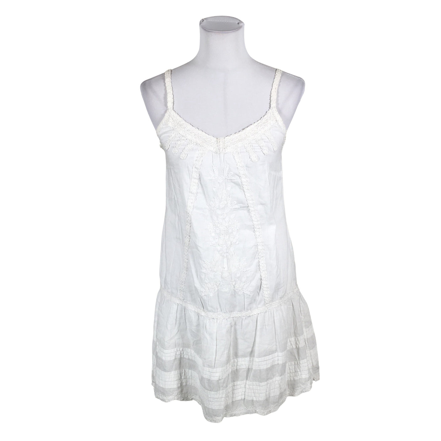 Unisex Culture - Mitteveniv kleit, suurus 38 - Valge (1)