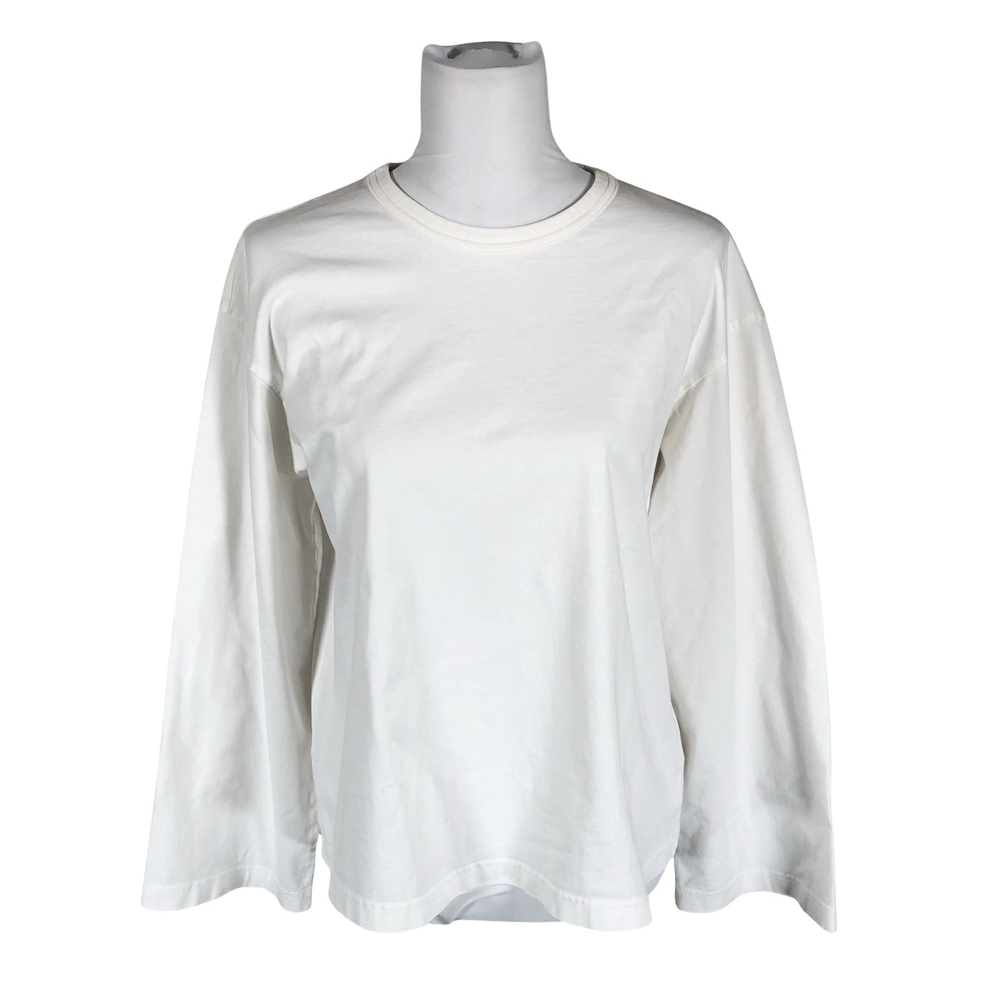 Unisex Arket - Trikotaažist pluus, suurus 38 - Valge (1)