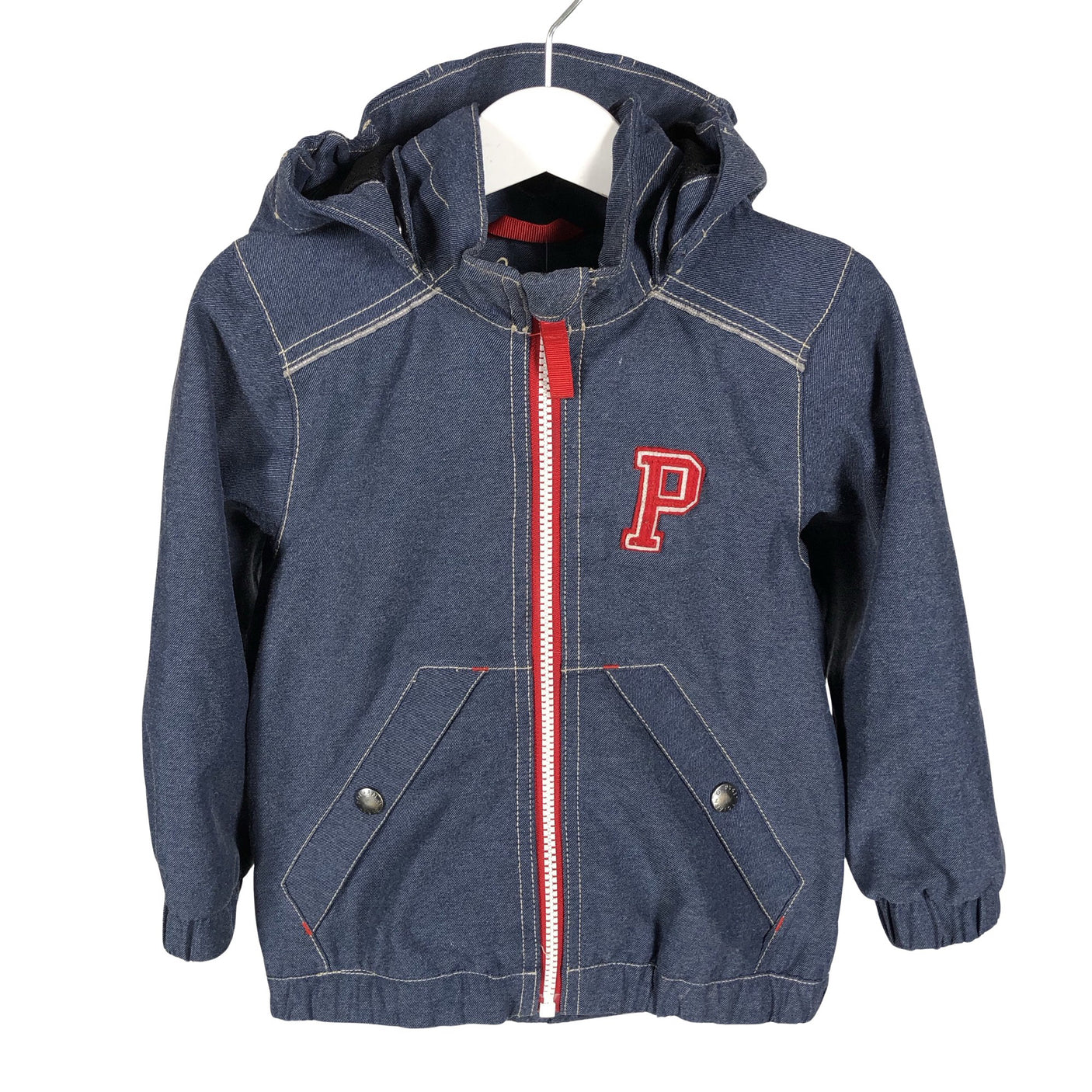Unisex Polarn O. Pyret - Kevad-/sügisjope, suurus 98 - 104 - Sinine (1)