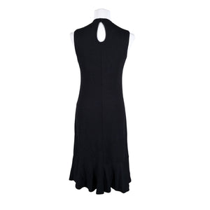 Unisex Nanso - Trikotaažist kleit, suurus 36 - Must (2)