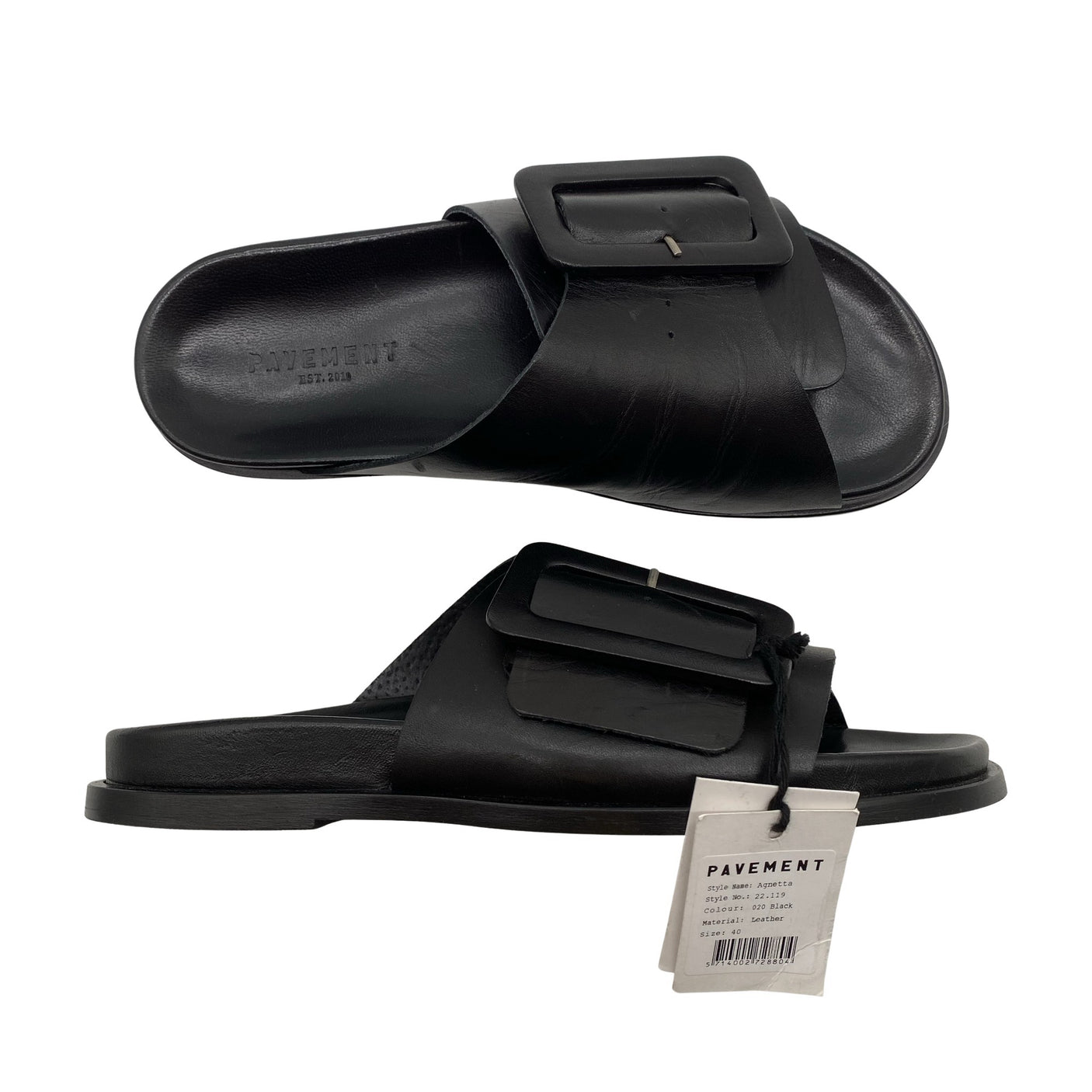 Unisex Pavement - Rihmikud, suurus 40 - Must (1)