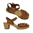 Unisex Moheda - Kontsaga rihmikud, suurus 39 - Pruun ()