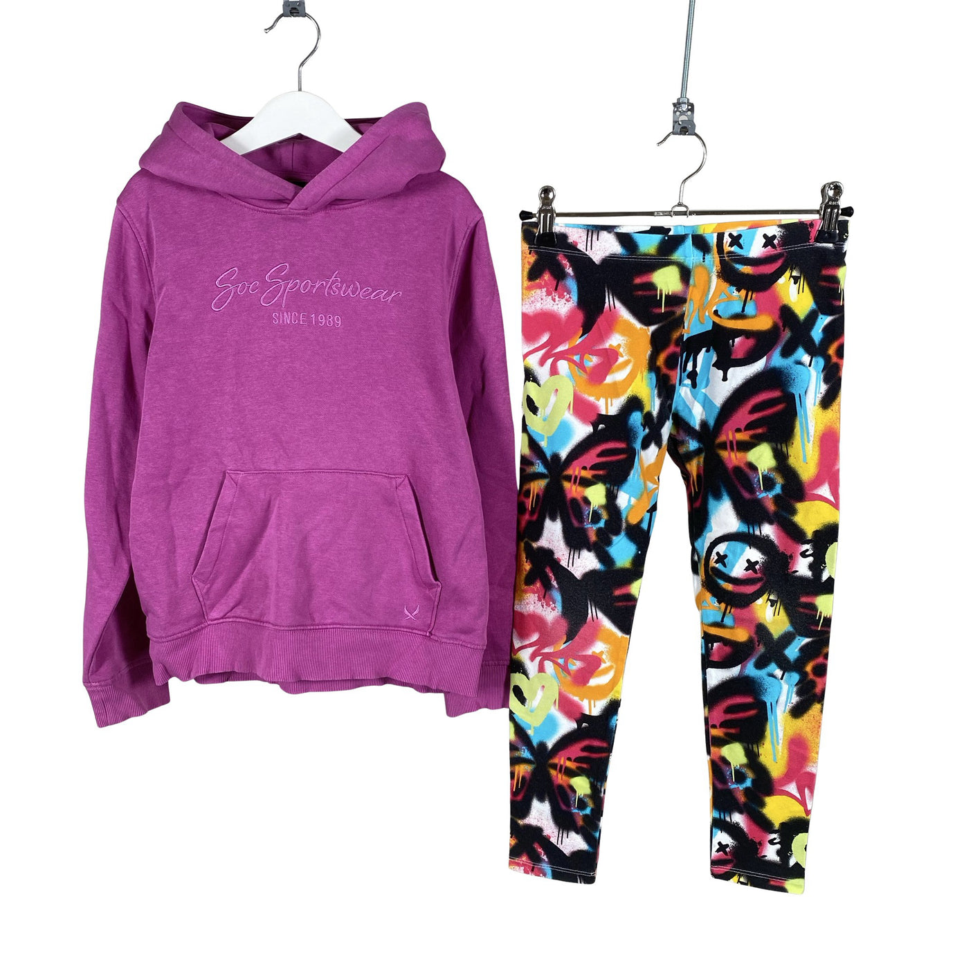 Unisex Soc - Dressipluus, suurus 128 - 134 - Lilla (1)