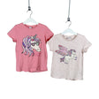 Unisex Lindex - T-särk, suurus 116 - 122 - Heleroosa ()