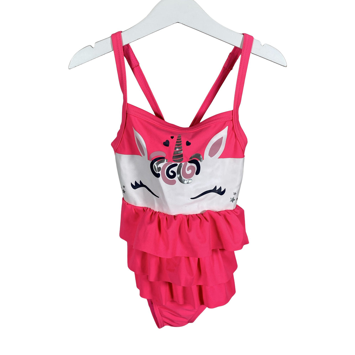 Unisex Name It - Ujumistrikoo, suurus 116 - 122 - Roosa (1)