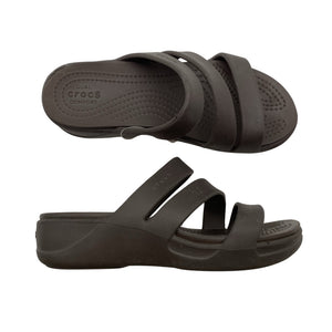 Unisex Crocs - Rihmikud, suurus 35 - Pruun (1)