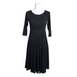 Unisex Muotikuu - Trikotaažist kleit, suurus 36 - Must ()