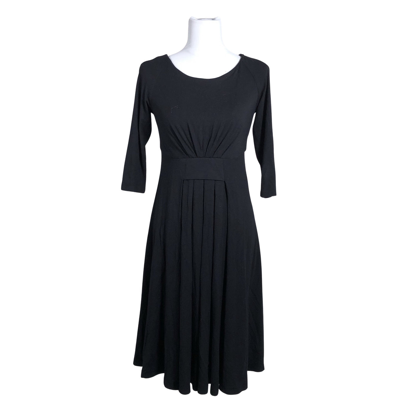 Unisex Muotikuu - Trikotaažist kleit, suurus 36 - Must (1)