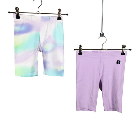 Unisex Polarn O. Pyret - Trikotaažist lühikesed püksid, suurus 116 - 122 - Lilla ()