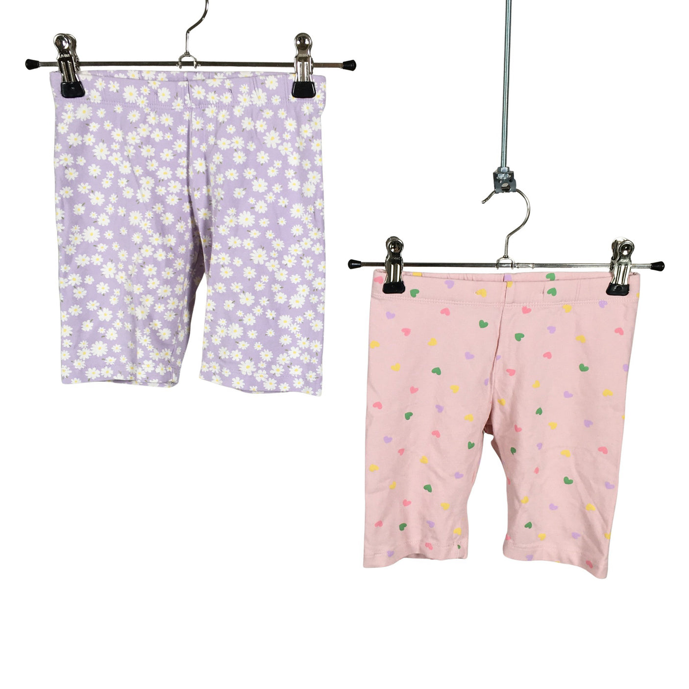 Unisex Lindex - Trikotaažist lühikesed püksid, suurus 110 - 116 - Lilla (1)