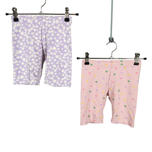 Unisex Lindex - Trikotaažist lühikesed püksid, suurus 110 - 116 - Lilla (1)