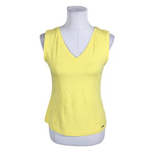 Unisex Voglia - Trikotaažist topp, suurus 36 - Kollane (1)
