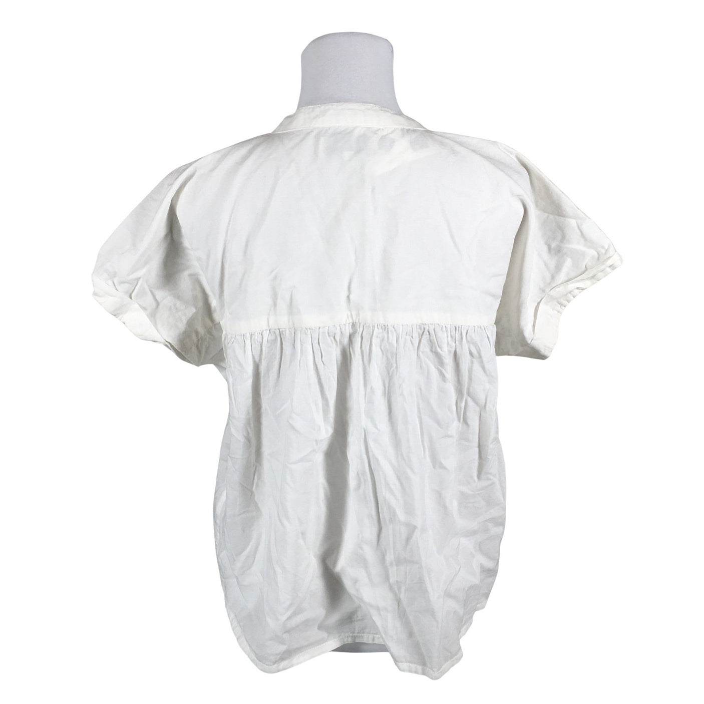 Unisex Lollys Laundry - Lühikeste käistega pluus, suurus 36 - Valge (2)