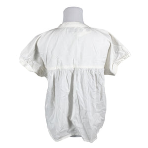 Unisex Lollys Laundry - Lühikeste käistega pluus, suurus 36 - Valge (2)