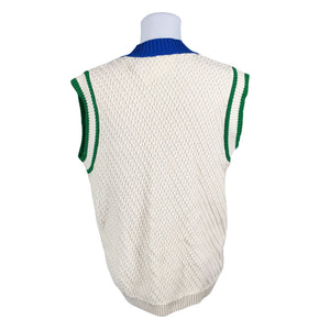 Unisex Adidas - Kootud vest, suurus 32 - Looduslik valge (2)