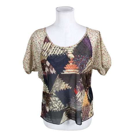 Unisex Denim & Supply Ralph Lauren - Lühikeste käistega pluus, suurus 34 - Beige ()