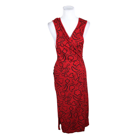 Unisex Nanso - Trikotaažist kleit, suurus 36 - Punane ()