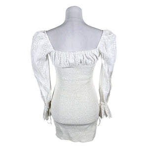 Unisex Adoore - Mitteveniv kleit, suurus 36 - Valge (3)